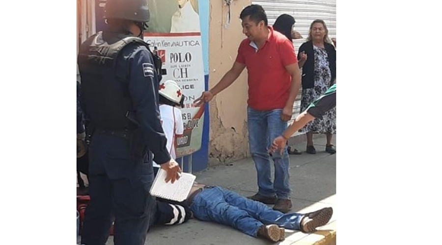 Asesinan a comerciante en calle del centro histórico