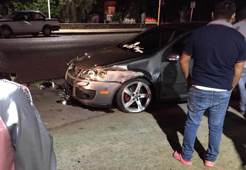 Daños y lesiones deja accidente en Huajuapan