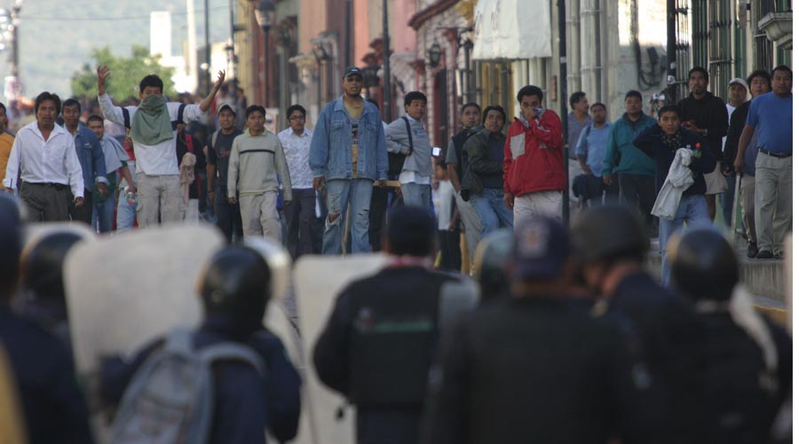 Recuerdan en Oaxaca desalojo fallido del 2006
