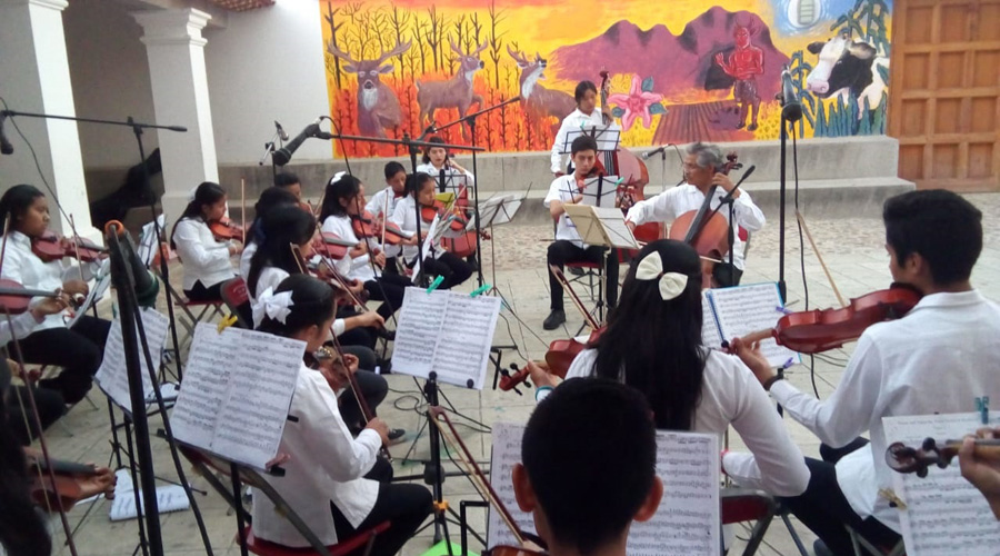 Orquesta de cuerdas de Zautla ofrecerá concierto