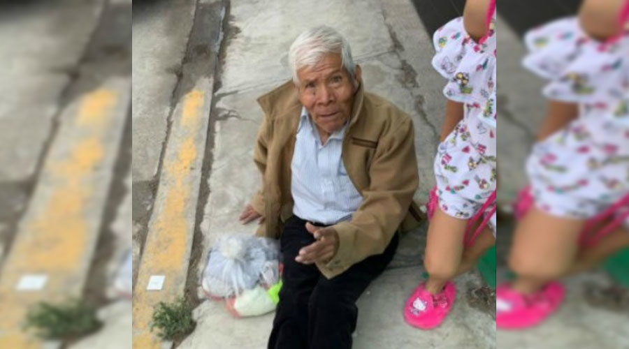 Video: Abandonan a adulto mayor en una calle
