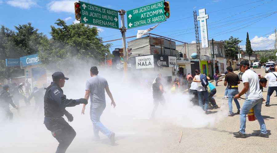 Enfrentamiento en San Jacinto Amilpas empaña fiestas populares