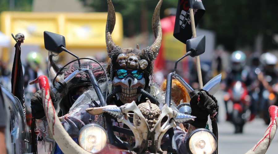 Presumen sus corceles en la 4ª edición de Moto Guelaguetza 2019