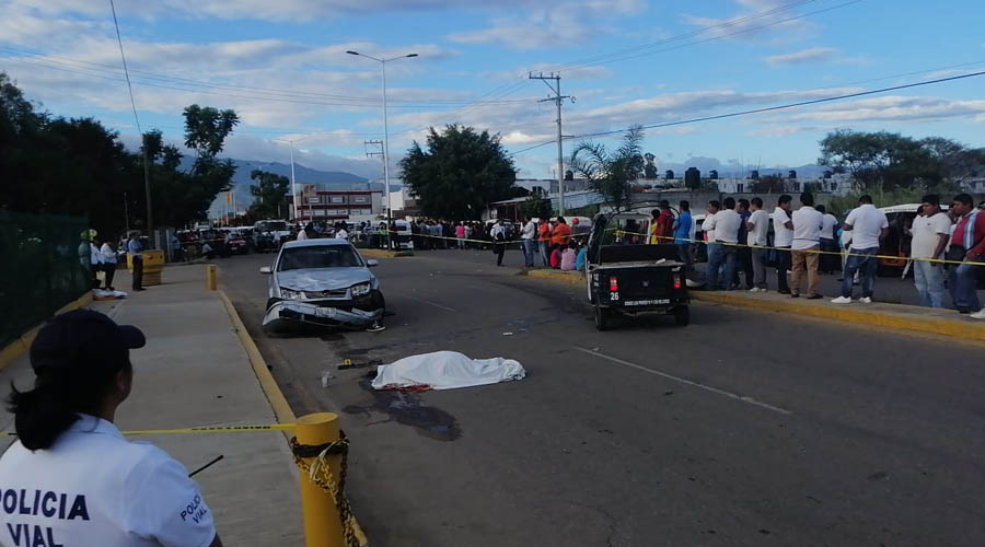Fallece mototaxista en el bulevar Guadalupe Hinojosa