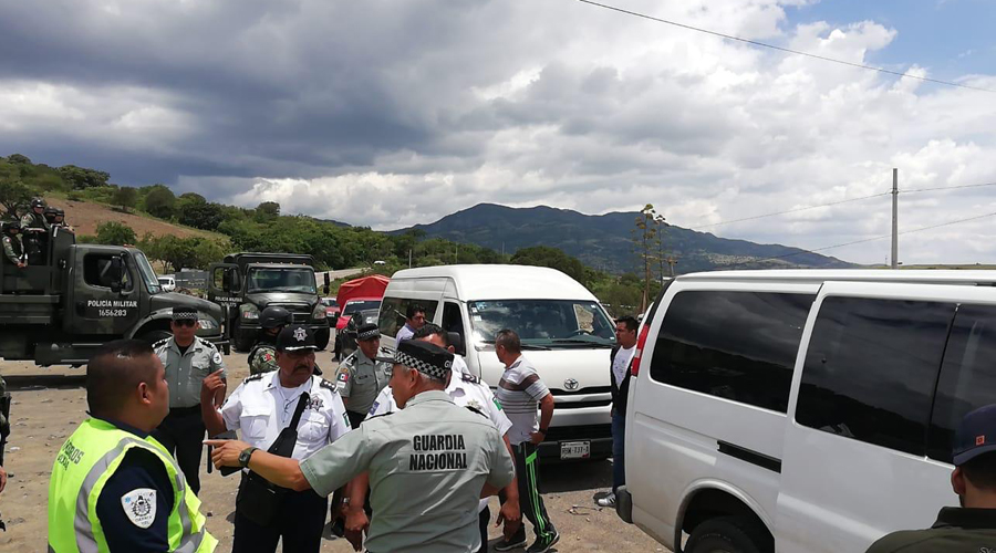 Rescatan a retenidos en San Dionisio Ocotepec