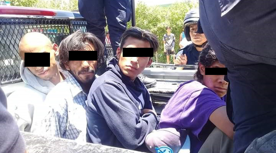 Atrapan a cuatro sujetos cuando atracaban escuela en San Antonio de la Cal | El Imparcial de Oaxaca