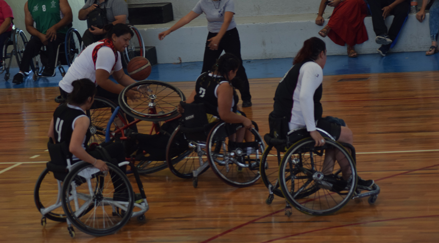 Las Panteras del DIF Nacional se imponen en el Torneo de Baloncesto sobre Silla de Ruedas Guelaguetza