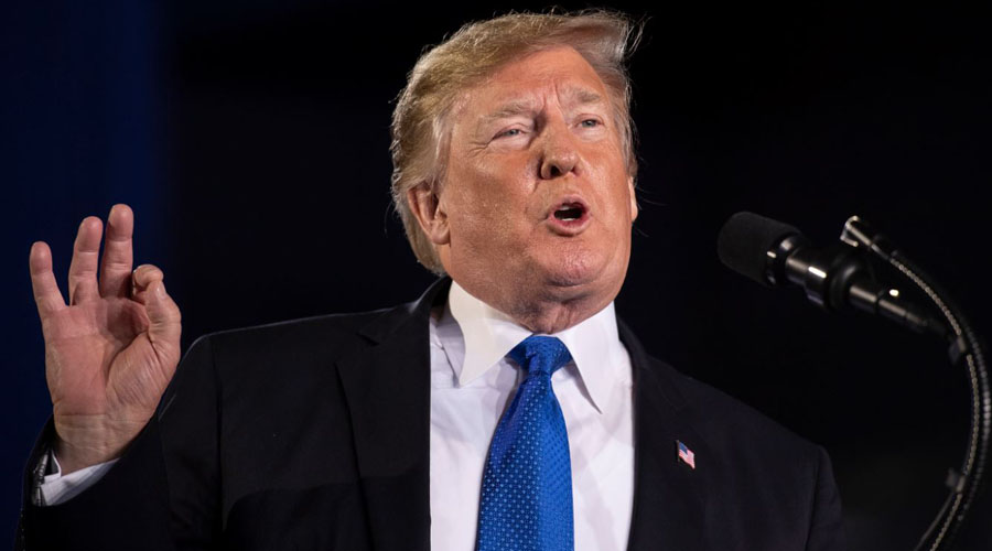 Asegura Trump que Estados Unidos pronto pisará la luna