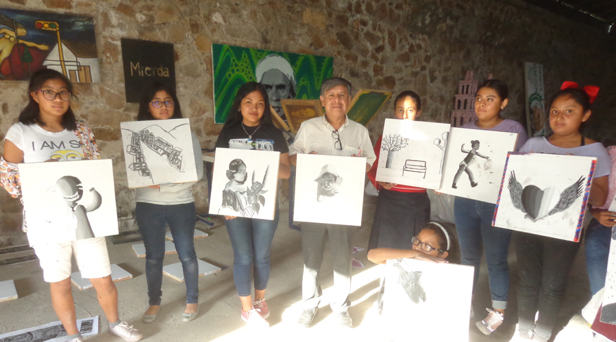 Enseñanza del arte busca  aminorar la violencia en la Mixteca