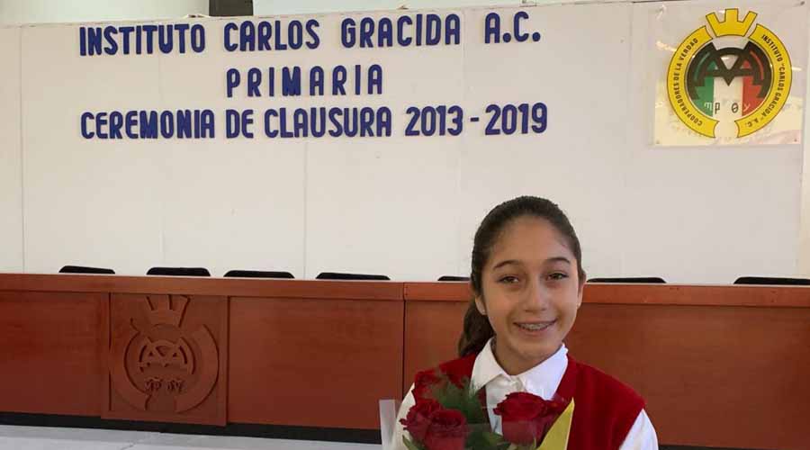 Camila dio un paso más hacia el camino de su formación académica