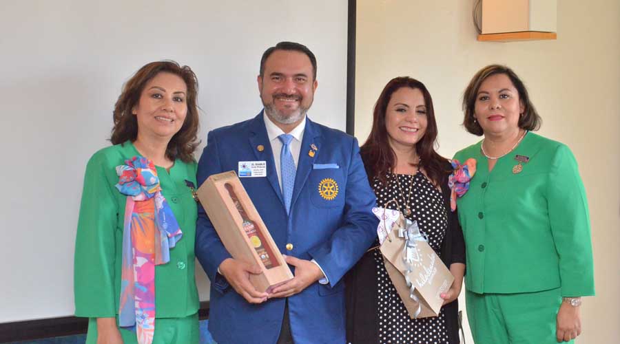 Presentan  plan de trabajo del Club Rotario Guelaguetza