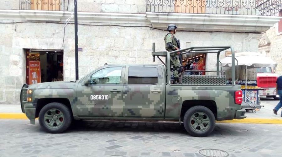 Incertidumbre en la capital de Oaxaca, ante la Guardia Nacional