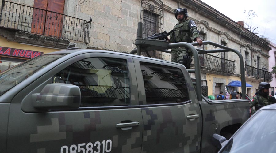 Incertidumbre en la capital de Oaxaca, ante la Guardia Nacional
