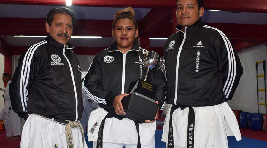 Exhiben su casta de campeones en la Copa de karate Bushido 2019