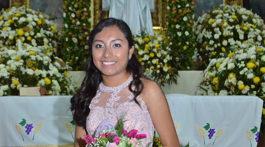 Karla celebra quince primaveras