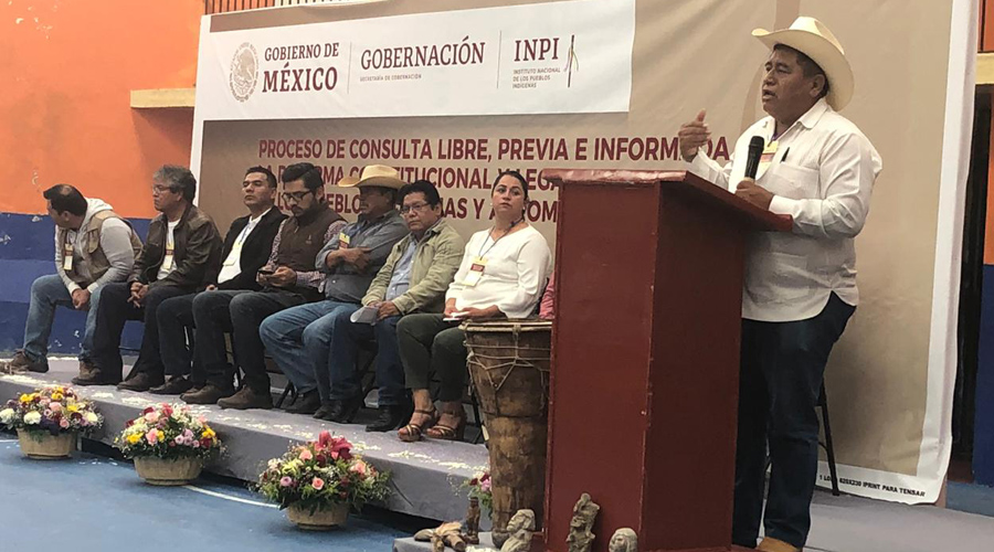En Oaxaca piden consejo a los pueblos para acertar sus necesidades