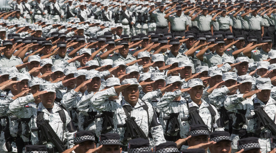 “Blindan” a Oaxaca con 6 mil 750 efectivos de la Guardia Nacional