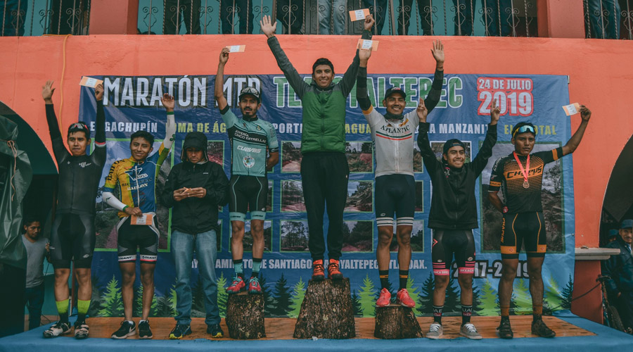 Marco Antonio Escárcega triunfa en la montaña en el primer maratón MTB