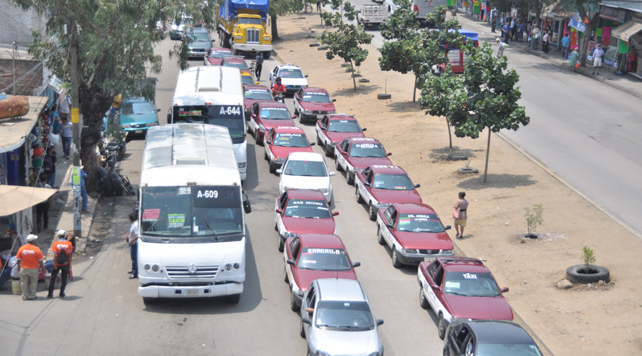 No hay avances en la  renovación del transporte urbano en la ciudad de Oaxaca