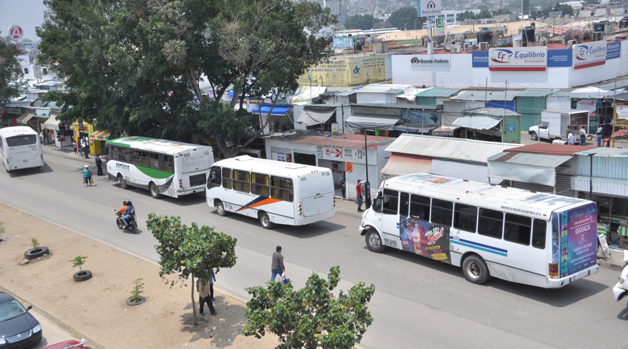 No hay avances en la  renovación del transporte urbano en la ciudad de Oaxaca