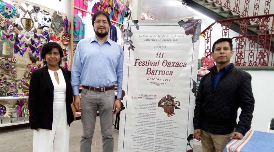 Oaxaca Barroca hará sonar a órganos históricos