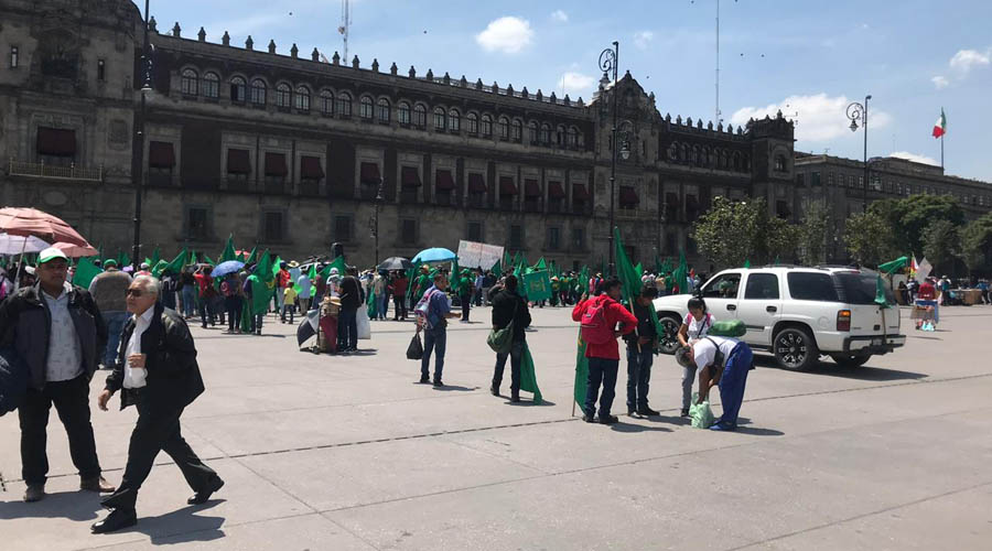 Organizaciones campesinas de la Costa, protestan contra Gobiernos Federal y Estatal