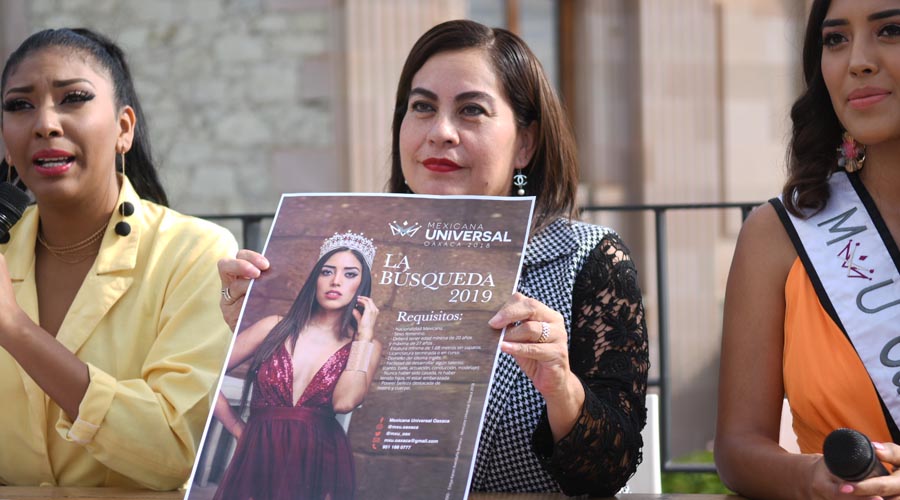 Presentan la convocatoria para el concurso de belleza Mexicana Universal Oaxaca