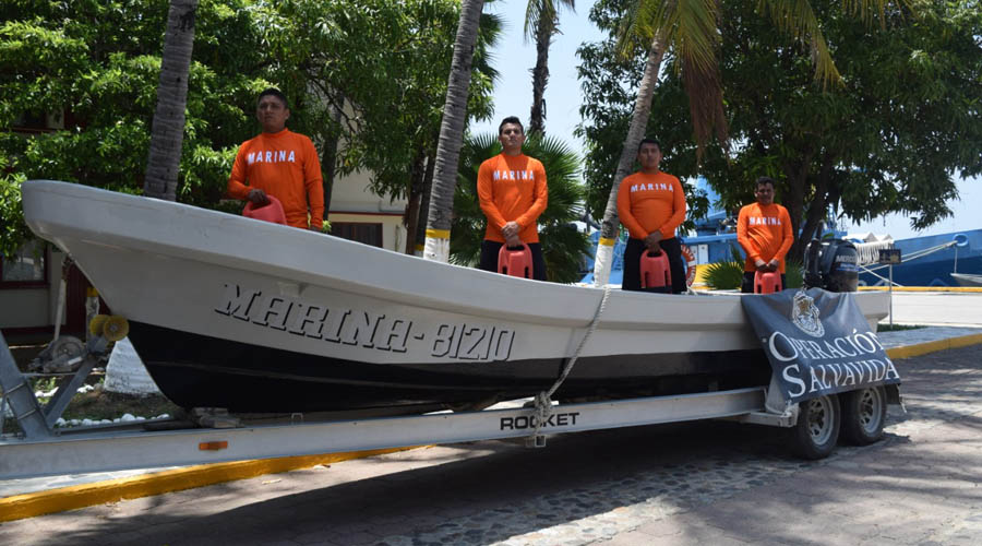 Implementan operativo salvavidas verano 2019 en Salina Cruz