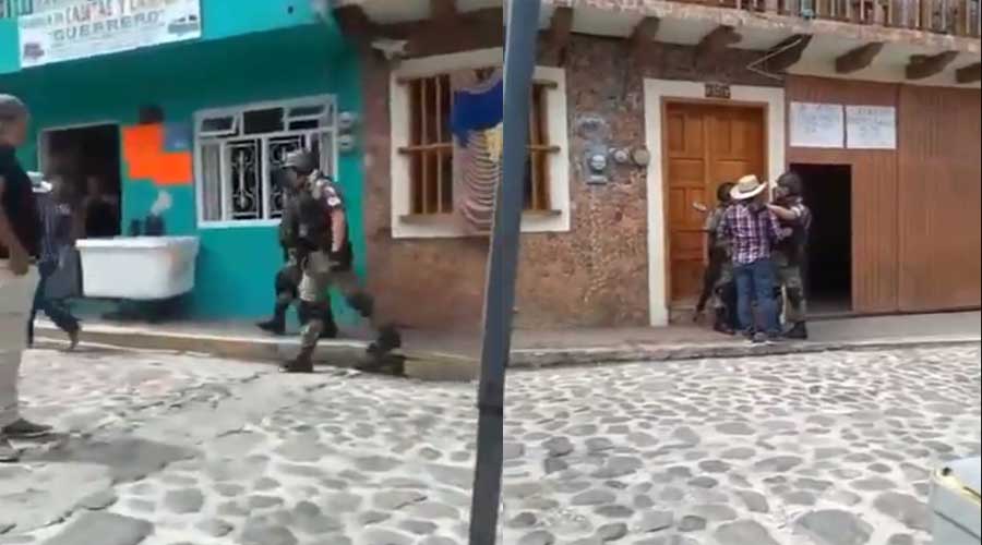 Video: Captan a elementos de la Guardia Nacional en estado ebriedad | El Imparcial de Oaxaca
