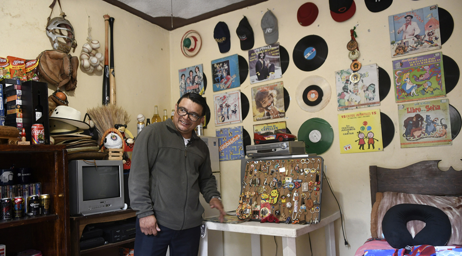 Un coleccionista y  apasionado del Chavo: Wilbert Armando