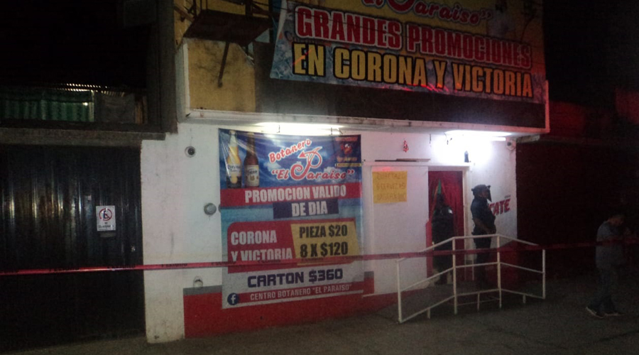 Asesinan en bar de Santa Lucía del Camino a guardia de seguridad