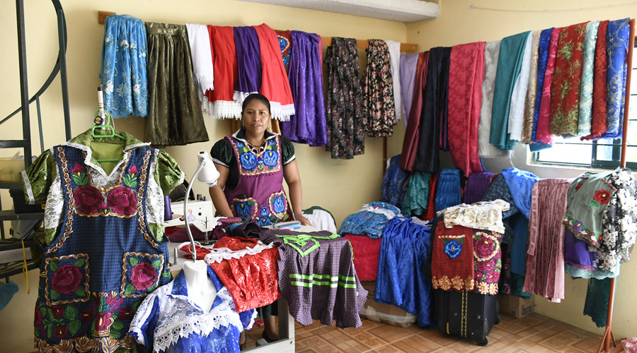 Vestimenta de San Marcos Tlapazola: Creación y huellas  de la migración