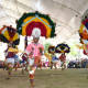 Realizan en Cuilápam encuentro de Danzas de la Pluma
