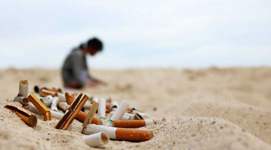 Colillas de cigarro contaminan más el mar que los popotes | El Imparcial de Oaxaca
