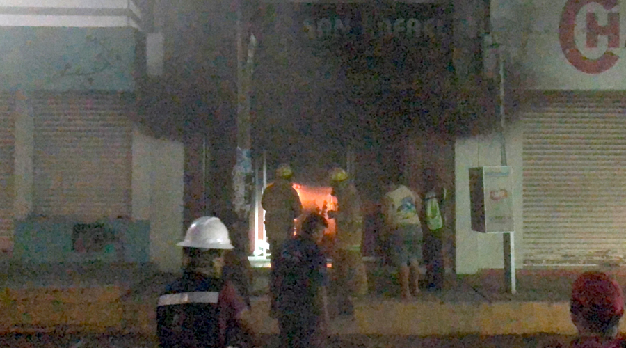 Se incendia restaurante en Juchitán | El Imparcial de Oaxaca