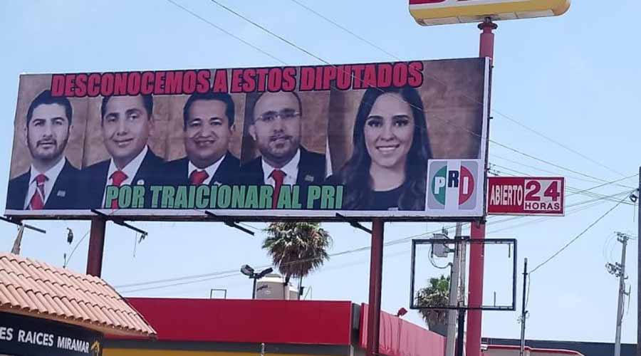 El PRI exhibe “traición” de diputados que aprobaron el mandato de Jaime Bonilla | El Imparcial de Oaxaca