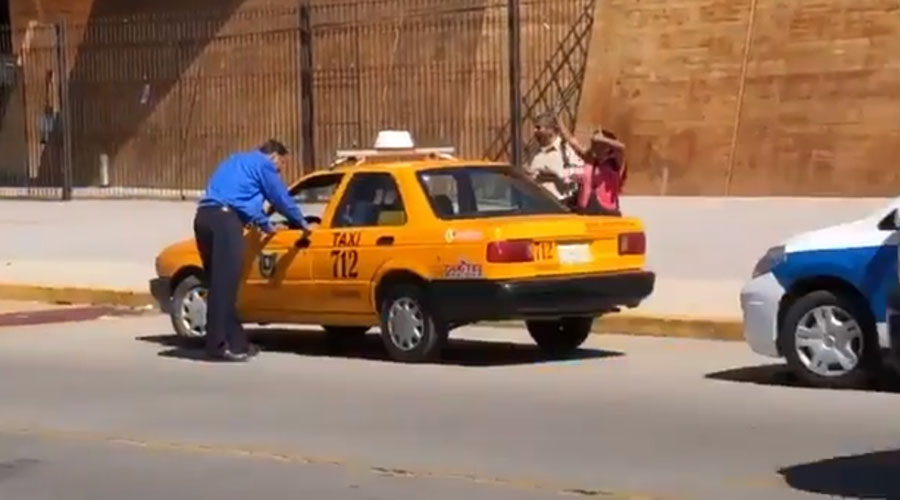 Taxista actúa con total impunidad en Santa Lucia del Camino