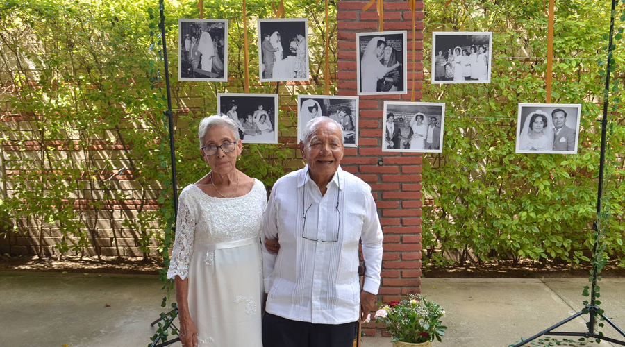 Eulogia y Elías celebraron 50 años de matrimonio