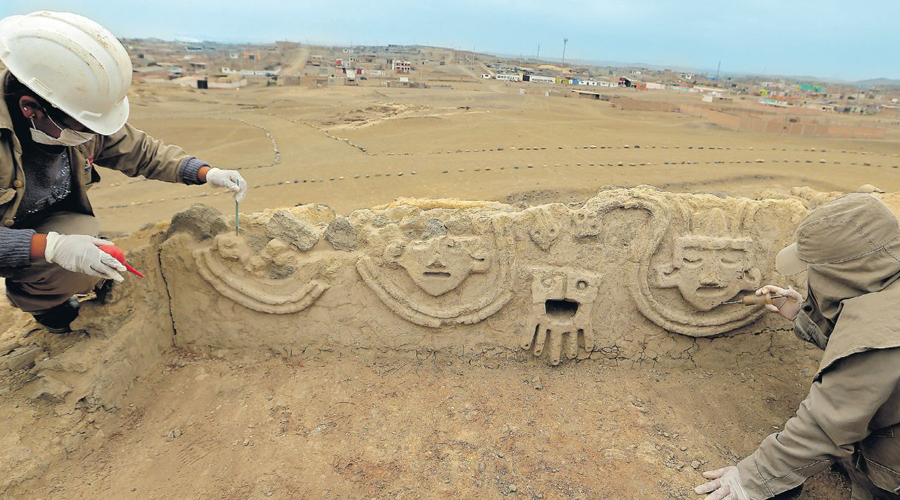 Murales descubiertos en Perú retratan etapa de crisis y hambruna en civilización | El Imparcial de Oaxaca
