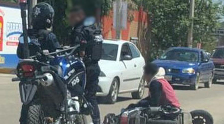 Arrollan a motociclista en avenida Hornos | El Imparcial de Oaxaca