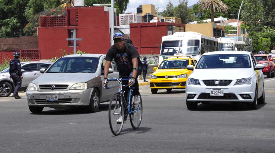 La bicicleta, el medio de transporte más rápido y eficiente para las calles de Oaxaca