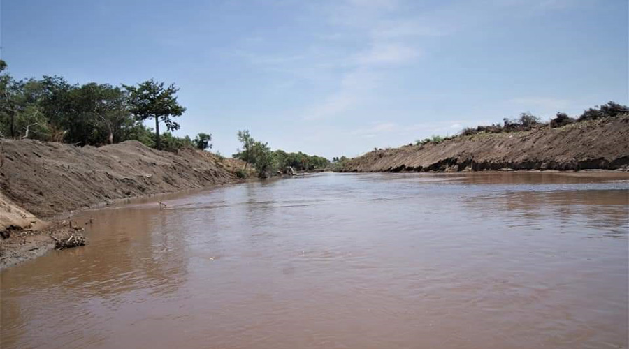 Buscan sanear el río de Las Nutrias