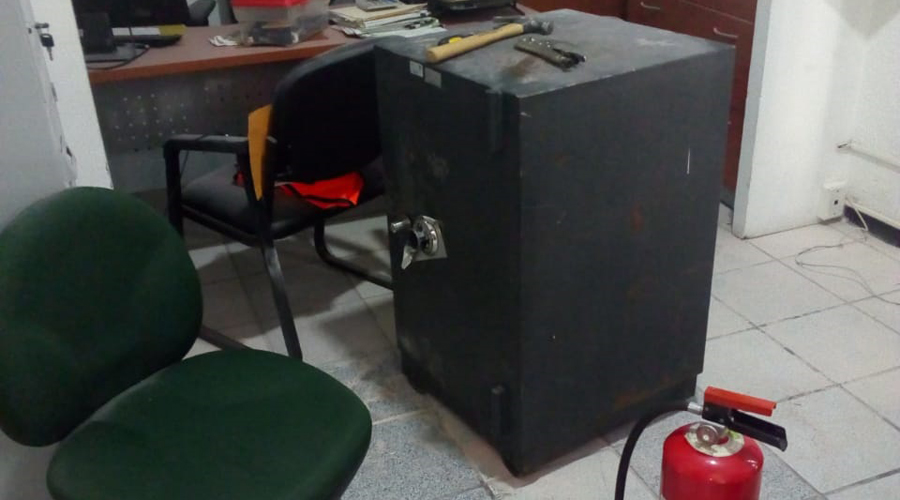Frustan robo en oficinas de Conafor