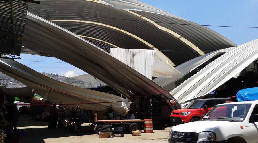 Piden rehabilitar techado en el Mercado de Abasto | El Imparcial de Oaxaca