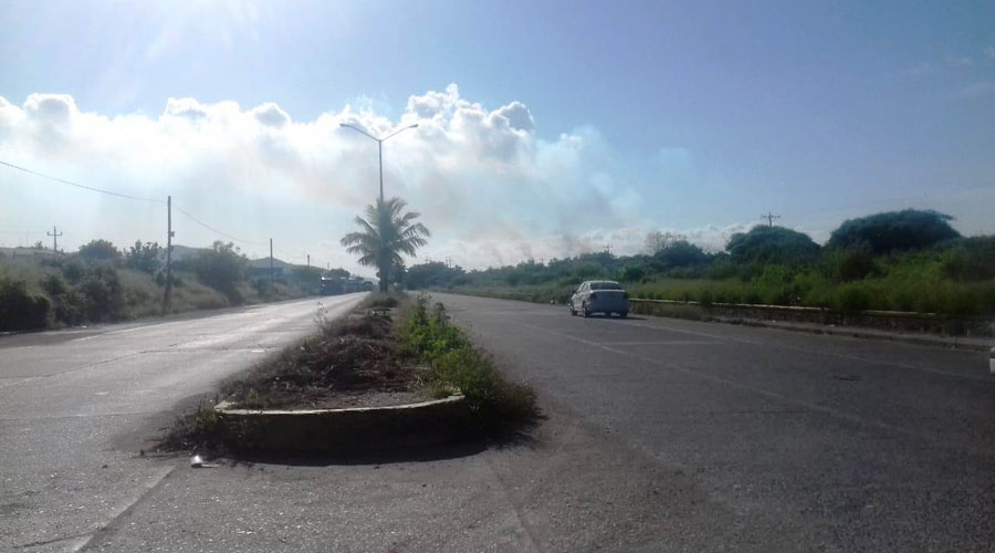 Calzada a la Refinería, una zona insegura en Salina Cruz