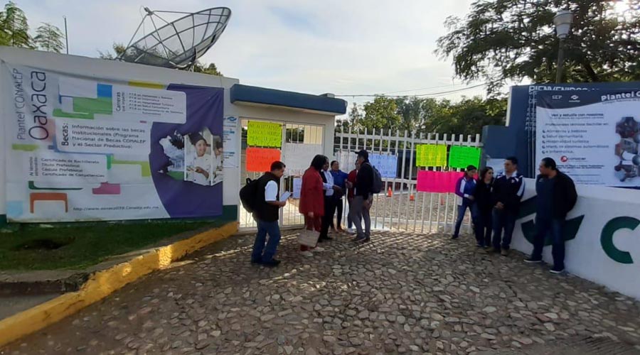 En riesgo inicio del ciclo escolar para 7 mil estudiantes del Conalep Oaxaca | El Imparcial de Oaxaca