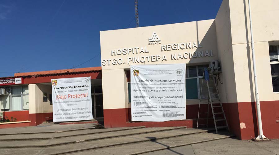 Continúa paro laboral en el Hospital Regional “Pedro Espinoza Rueda”