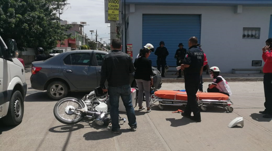Arrollan a motociclista en Cinco Señores | El Imparcial de Oaxaca