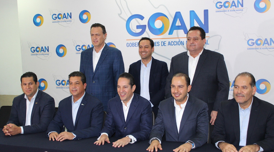 Gobernadores de Acción Nacional forman frente para “proyectar doctrina” del PAN | El Imparcial de Oaxaca
