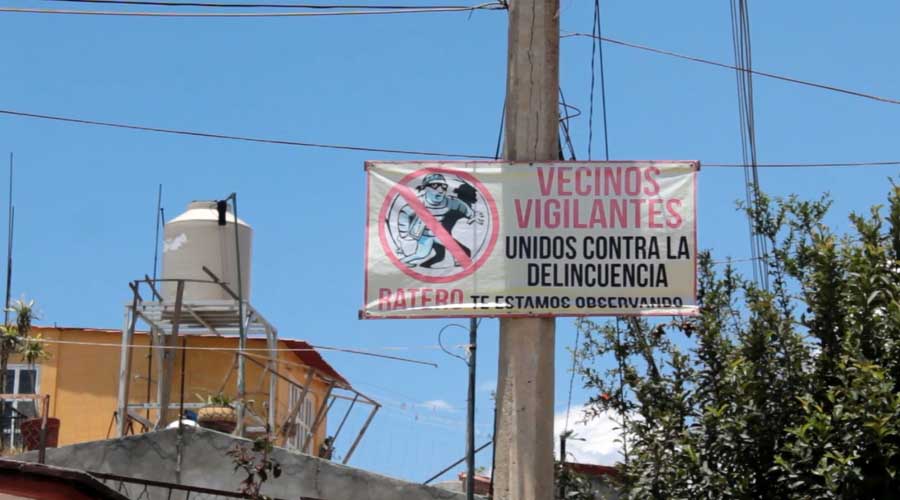 La inseguridad le cambió la vida a la población de Oaxaca